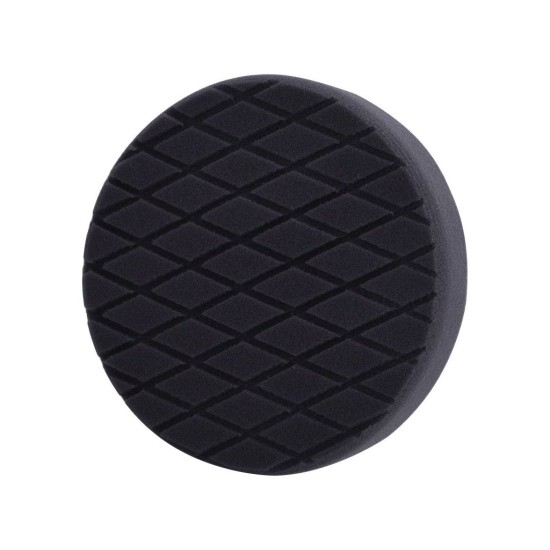 Leštiaci kotúč Pena, diamantový vzor, T10, čierna, ⌀180x35mm, zapustený suchý zips ⌀150mm EXTOL PREMIUM