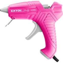 Horúca lepiaca pištoľ, ⌀11mm, 40W, ružová EXTOL LADY Horúca lepiaca pištoľ, ⌀11mm, 40W, ružová EXTOL LADY