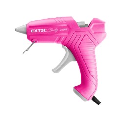 Horúca lepiaca pištoľ, ⌀11mm, 40W, ružová EXTOL LADY Horúca lepiaca pištoľ, ⌀11mm, 40W, ružová EXTOL LADY