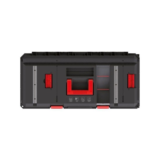 Kufrík na náradie X BLOCK TECH s kolieskami čierny 795x380x307 KISTENBERG