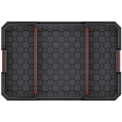 Modulárny prepravný box X BLOCK PRO čierny 536x354x300 KISTENBERG