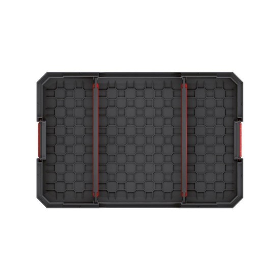 Modulárny prepravný box X BLOCK PRO čierny 536x354x300 KISTENBERG