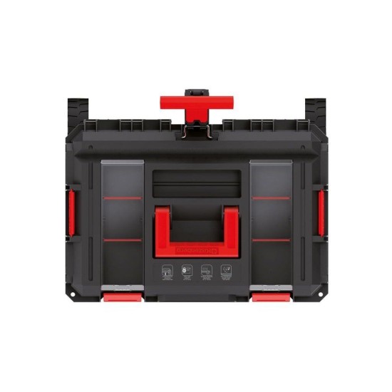 Kufrík na náradie s kolieskami a priehradkou X BLOCK LOG čierny 546x380x510 KISTENBERG Kufrík na náradie s kolieskami a priehradkou X BLOCK LOG čierny 546x380x510 KISTENBERG