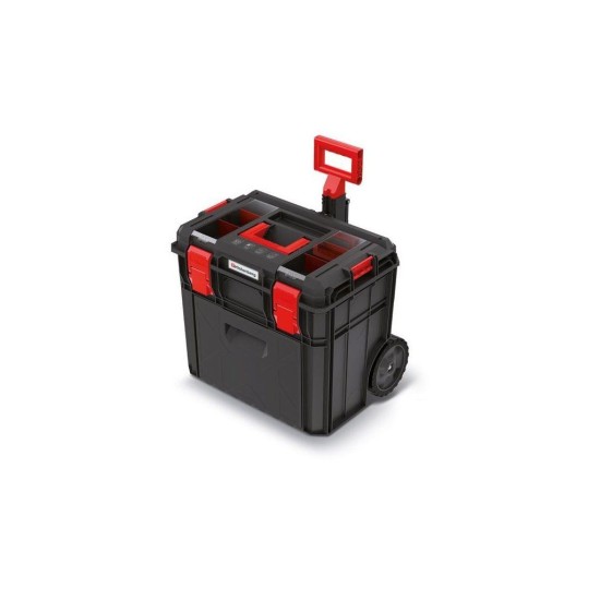 Kufrík na náradie s kolieskami a priehradkou X BLOCK LOG čierny 546x380x510 KISTENBERG Kufrík na náradie s kolieskami a priehradkou X BLOCK LOG čierny 546x380x510 KISTENBERG