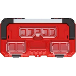 Kufrík na náradie TITAN PLUS s kovovou rukoväťou červený 554x286x276 KISTENBERG