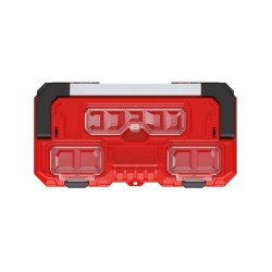 Kufrík na náradie TITAN PLUS s kovovou rukoväťou červený 554x286x276 KISTENBERG