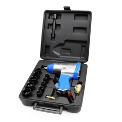 Pneumatický rázový uťahovák 1/2", 300Nm s príslušenstvom GEKO