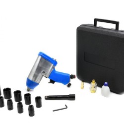 Pneumatický rázový uťahovák 1/2", 300Nm s príslušenstvom GEKO Pneumatický rázový uťahovák 1/2", 300Nm s príslušenstvom GEKO