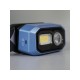 Čelovka 480lm, nabíjateľná, USB, IR senzor, OSRAM LED+COB LED EXTOL SVETLO