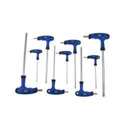 Súprava kľúčov Torx, typ T, 9ks GEKO