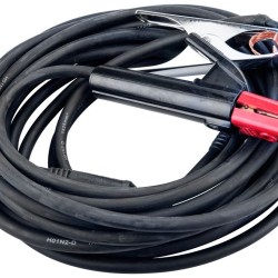 Zváracie káble, sada 2ks, 25mm2, 5m, 10-25, kliešte 200A, guma EXTOL PREMIUM