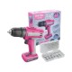 Akumulátorový vŕtací skrutkovač, ružový, 12V Li-ion, 1500mAh EXTOL LADY