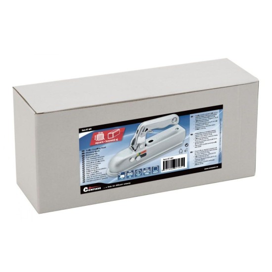 Kĺb prívesu - štvorcové oje 50x50mm E homologizácia COMPASS