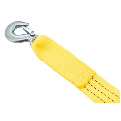 Ploché ťažné lano 3000 kg s karabínami COMPASS Ploché ťažné lano 3000 kg s karabínami COMPASS