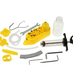 Súprava na odvzdušnenie brzdového systému bicykla GEKO