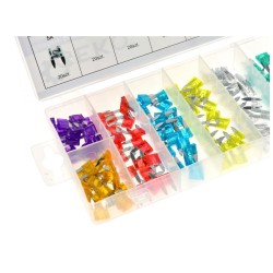 Mini poistky do auta, sada 140ks GEKO Mini poistky do auta, sada 140ks GEKO