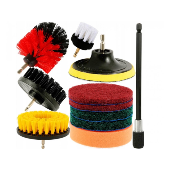 Sada kefiek 11ks 1/4" predlžovací nástavec KD10996 KRAFT&DELE Sada kefiek 11ks 1/4" predlžovací nástavec KD10996 KRAFT&DELE
