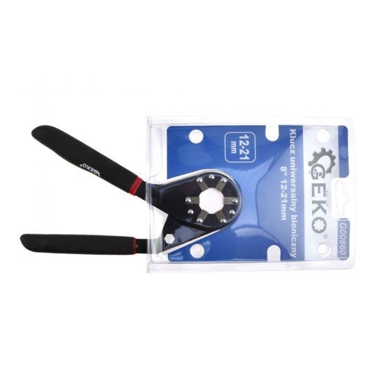 Univerzálny nastaviteľný kľúč 8" 12-21mm GEKO