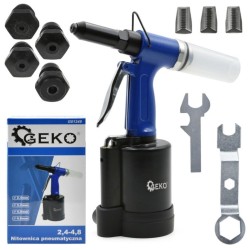 Pneumatický nitovací nástroj, nitovacia pištoľ 2,4-4,8 mm GEKO