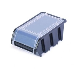 Plastový úložný box s vekom čierny TRUCK PLUS KTR20F KISTENBERG