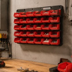 Závesný organizér/držiak s 30 škatuľami ORDERLINE KOR3 KISTENBERG