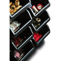 Plastový úložný box červený TRUCK KTR16 KISTENBERG