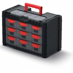 Organizér zásuviek 9+1 MULTICASE CARGO KMC303 KISTENBERG