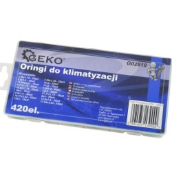 Sada tesnenia O-krúžkov pre klimatizáciu 420ks GEKO Sada tesnenia O-krúžkov pre klimatizáciu 420ks GEKO