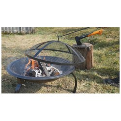 Záhradné ohnisko s vekom a roštom FZG 1020 FIELDMANN