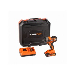 POWDP20160 Akumulátorový rázový uťahovák 1/2" 20V SET POWERPLUS POWDP20160 Akumulátorový rázový uťahovák 1/2" 20V SET POWERPLUS