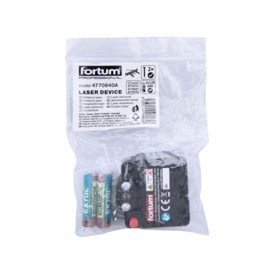 Laser přídavný, k řezačkám 4770840/41/42 FORTUM Laser přídavný, k řezačkám 4770840/41/42 FORTUM