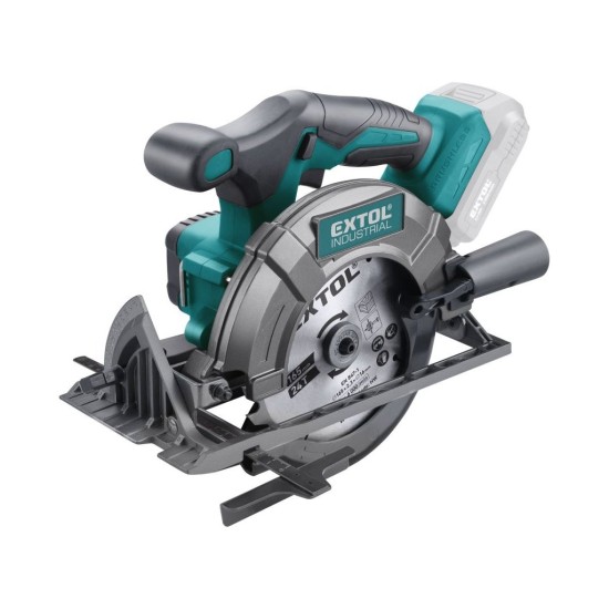 Pila kotoučová aku SHARE20V, 165mm, BRUSHLESS, 20V Li-ion, bez baterie a nabíječky EXTOL INDUSTRIAL