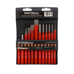 Sada razníkov a sekáčov 12ks KD10111 KRAFT&DELE Sada razníkov a sekáčov 12ks KD10111 KRAFT&DELE