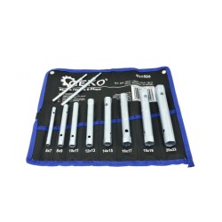 Rúrkové kľúče, sada 8ks, 6-22mm GEKO Rúrkové kľúče, sada 8ks, 6-22mm GEKO