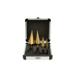 Stupňovité vŕtačky, sada 4ks GEKO Stupňovité vŕtačky, sada 4ks GEKO