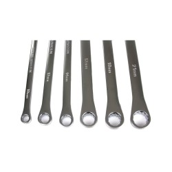 Prstencové kľúče, 6ks, 8-21mm MAR-POL