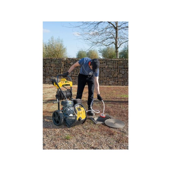 POWXG9100 Benzinová tlaková myčka s čerpadlem 210cc 270bar POWERPLUS