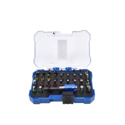 Sada bitov s magnetickým držiakom 1/4" 32ks GEKO