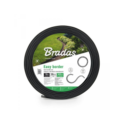 Okraj záhonu, čierny, 10 m x 4 cm, 20 kotiev - OBEB4010SET EASY BORDER SET BRADAS Okraj záhonu, čierny, 10 m x 4 cm, 20 kotiev - OBEB4010SET EASY BORDER SET BRADAS