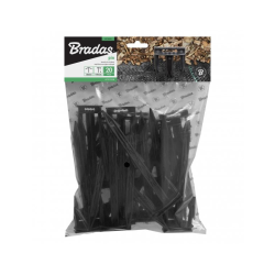Plastový kotviaci kolík na agrotextílie 17cm, trojzubec, 20ks ATS1705B BRADAS Plastový kotviaci kolík na agrotextílie 17cm, trojzubec, 20ks ATS1705B BRADAS
