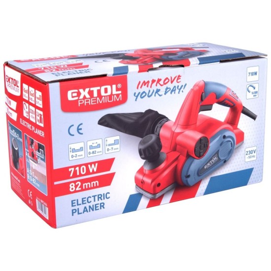 Elektrický hoblík, 710W, EXTOL PREMIUM Elektrický hoblík, 710W, EXTOL PREMIUM