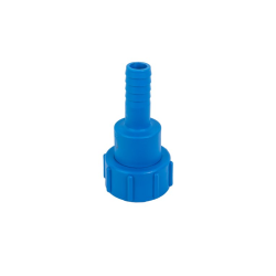 Redukcia pre IBC nádobu na vodu, vnútorný závit S60x6, otočný výstup pre hadicu 1"