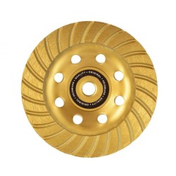 Diamantový brúsny kotúč na betón 125mm, M14 turbo HEIDMANN Diamantový brúsny kotúč na betón 125mm, M14 turbo HEIDMANN