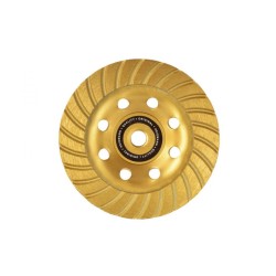Diamantový brúsny kotúč na betón 125mm, M14 turbo HEIDMANN Diamantový brúsny kotúč na betón 125mm, M14 turbo HEIDMANN