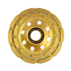 Diamantový brúsny kotúč na betón, dvojsegmentový 125mm, 22,2mm HEIDMANN
