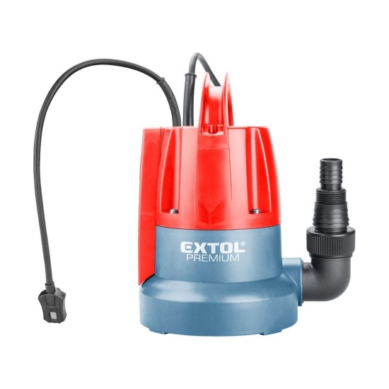 Ponorné čerpadlo na suché čerpanie 400W EXTOL PREMIUM