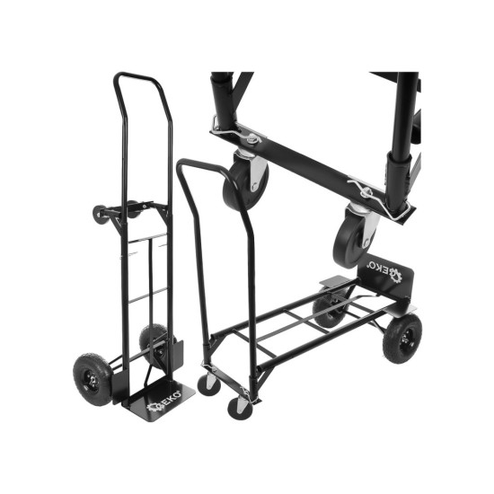 Rudl, skladací vozík 200kg 2v1 GEKO