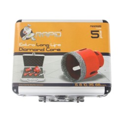 Diamantový vrták, sada 6 ks, 6-68 mm MAR-POL Diamantový vrták, sada 6 ks, 6-68 mm MAR-POL