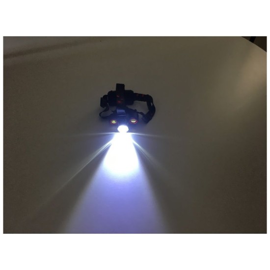 Svetlomet (dobíjací) 3xLED 1xT6+2xQ5 KRAFT&DELE