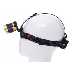 Čelovka (dobíjacia) 3xLED 1xT6 zoom + 2xQ5 KRAFT&DELE Čelovka (dobíjacia) 3xLED 1xT6 zoom + 2xQ5 KRAFT&DELE